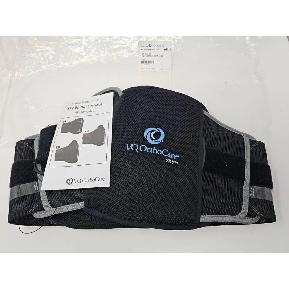 VQ ORTHOCARE SKY AP SPINAL ORTHOSES BRACE LOW PROFILE OSFA 25"-55" ADJUSTABLE